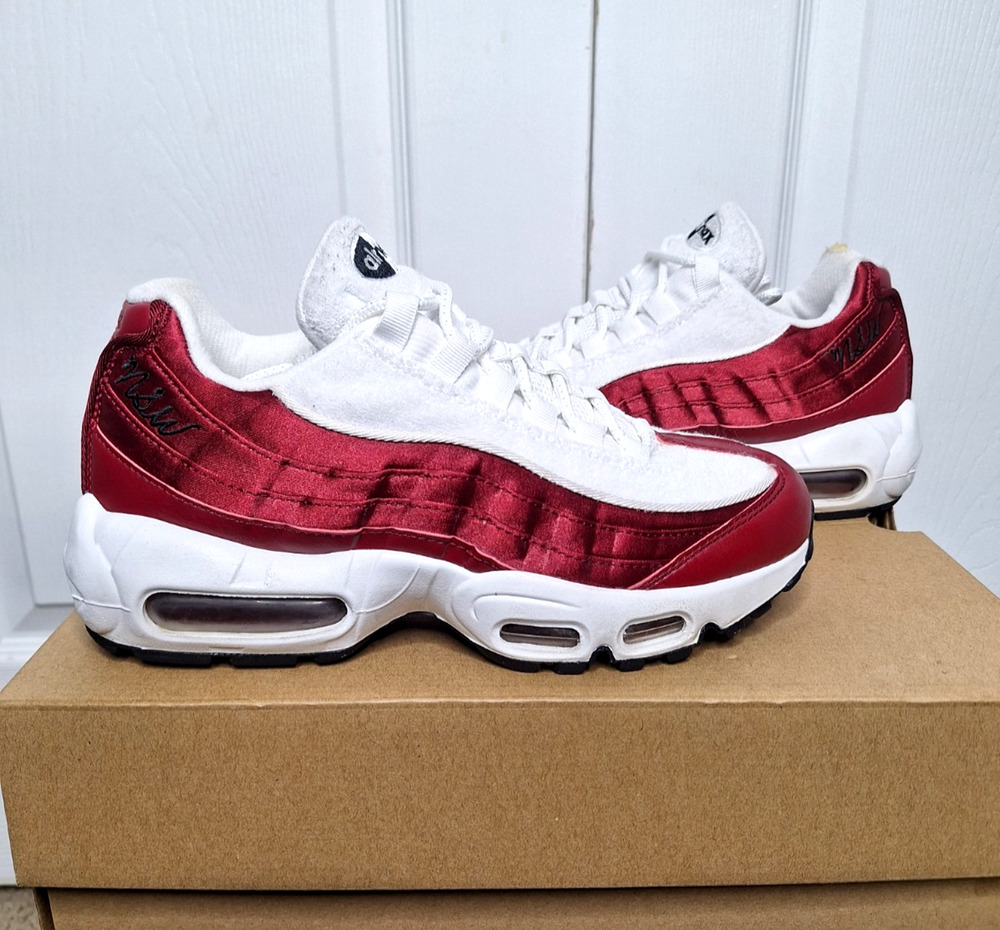 Nike Air Max 95 LX Red Crush White AA1103-601 size 7 Women's
